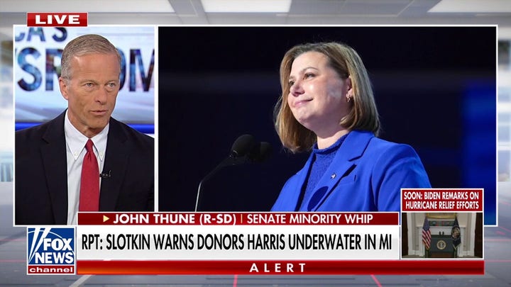 Sen. John Thune on Harris being 